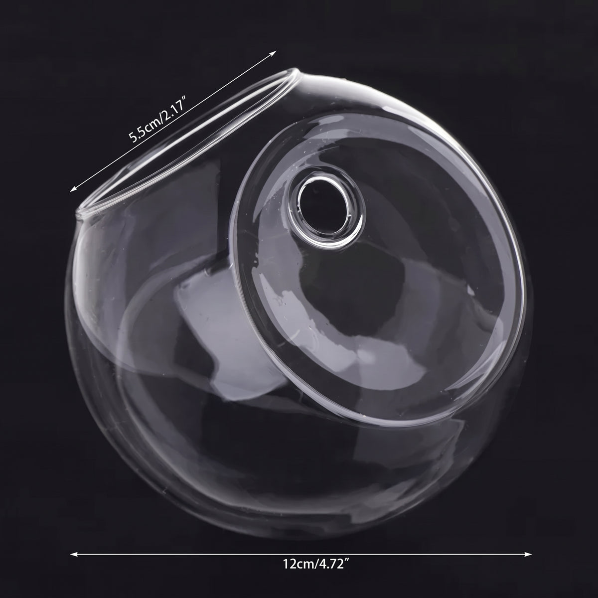 Vase en verre